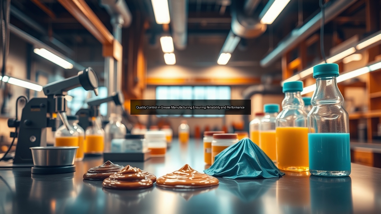 manufacturing grease materials greases greases and lubricants quality control